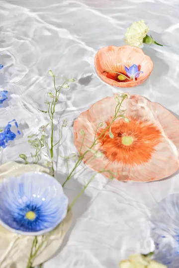 Poppy skål - Blå, Ø11 cm - Byon