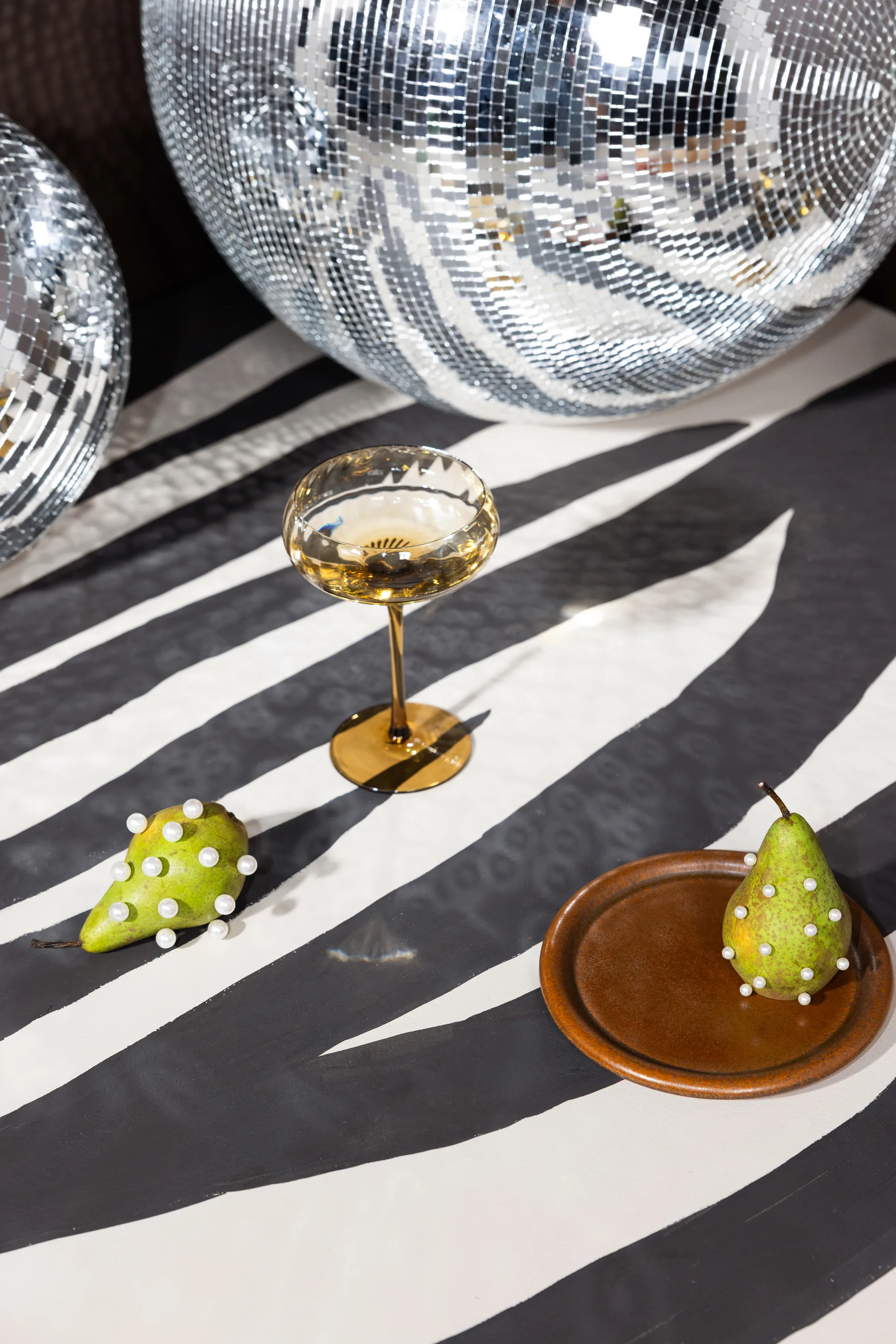 Porto asiet lille Ø17 cm, Brun Byon