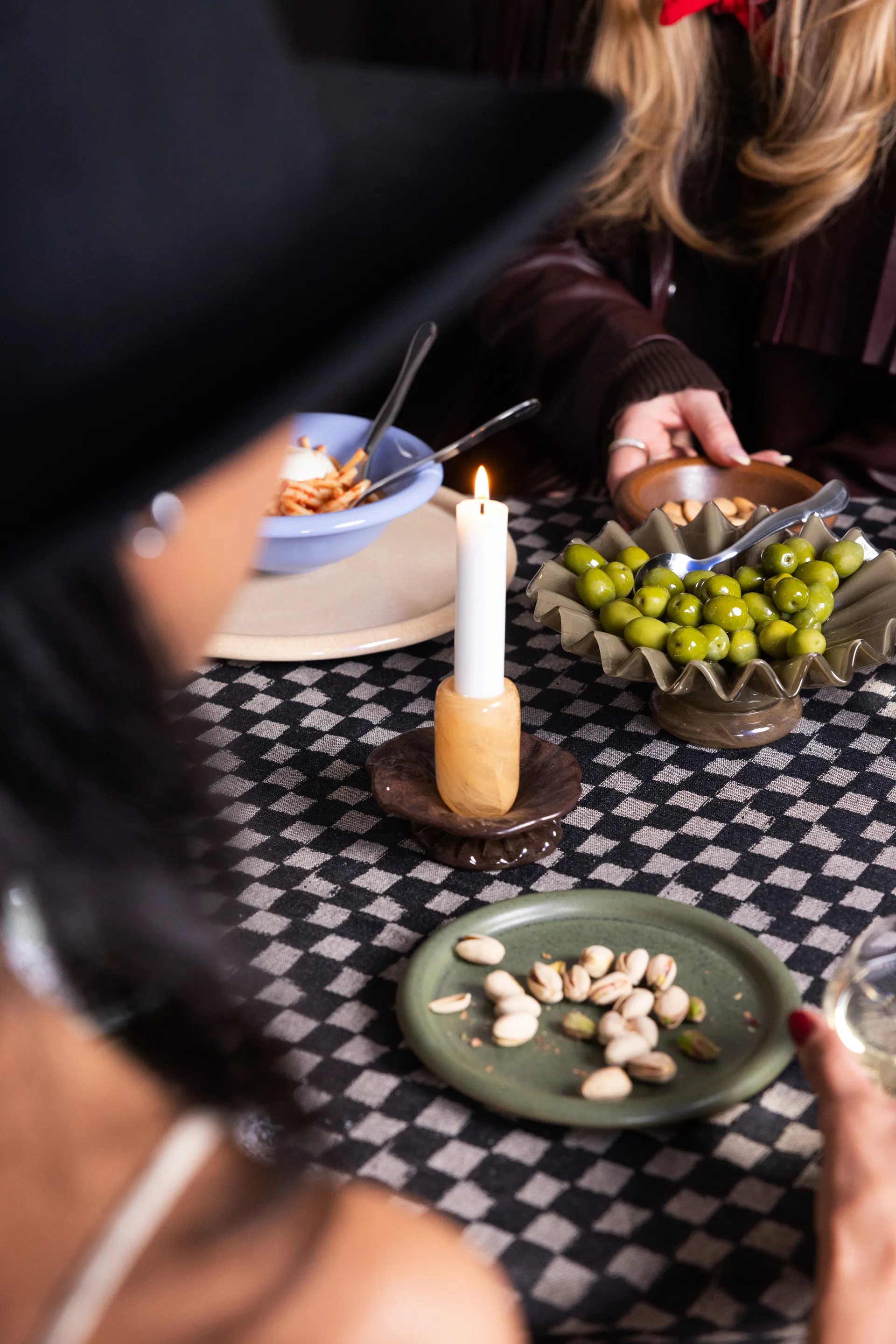 Porto asiet lille Ø17 cm, Grøn Byon