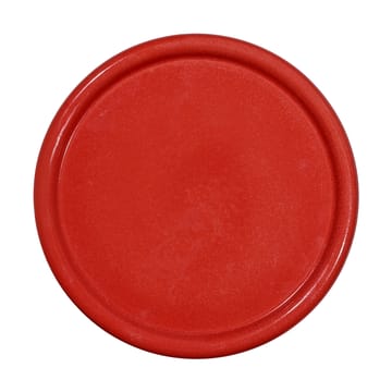 Porto kagefad Ø26x11 cm - Rød-beige - Byon