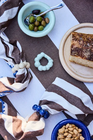 Porto servietring, 4-pak - Mintgrøn - Byon