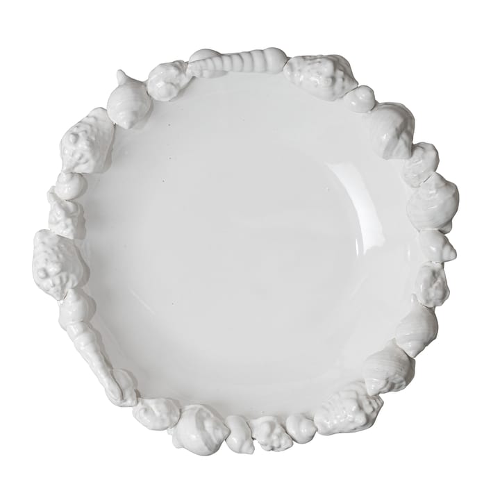 Shell fad 38 cm - Hvid - Byon
