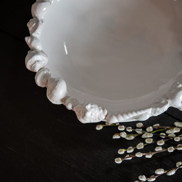 Shell fad 38 cm - Hvid - Byon