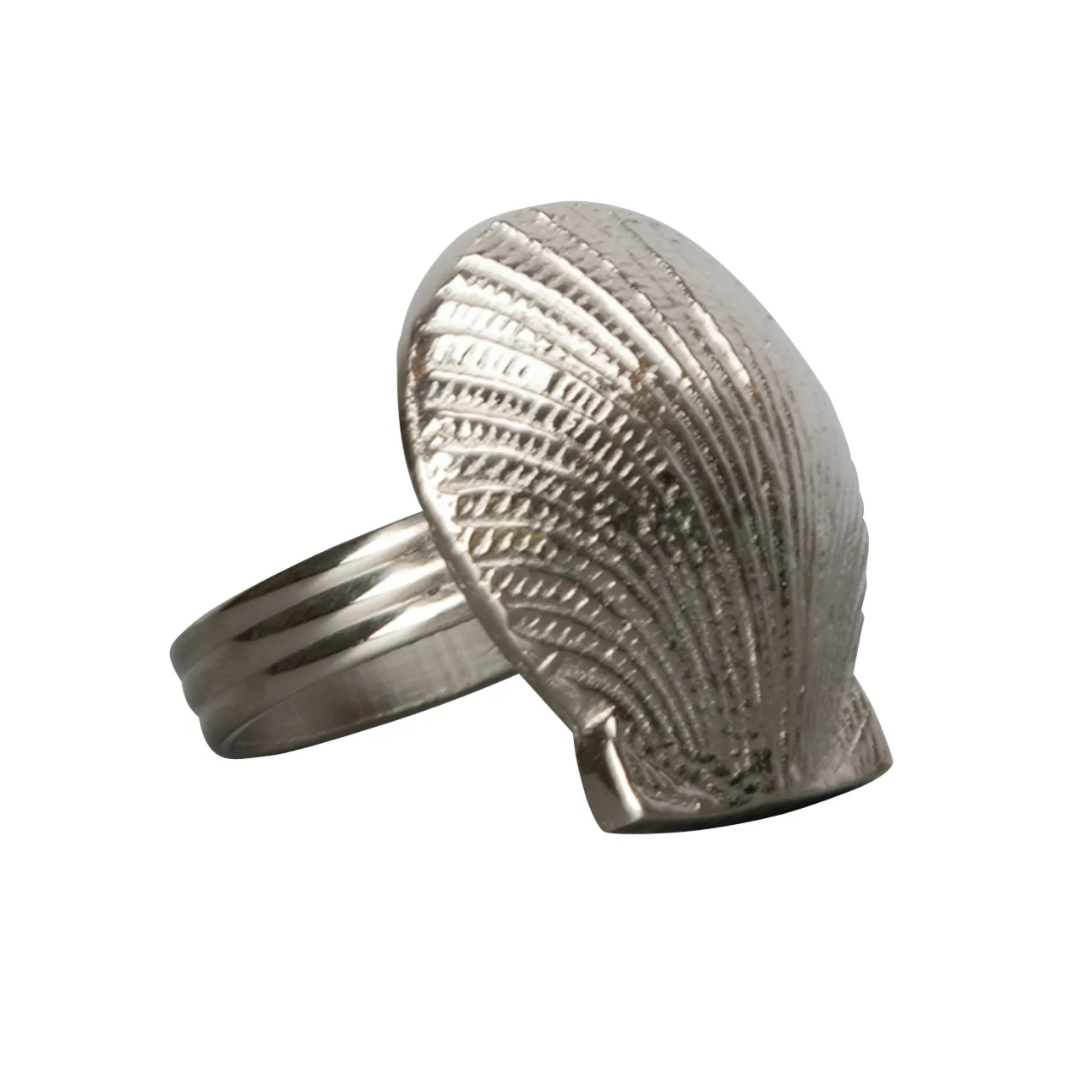 Shell servietring, Silver Byon