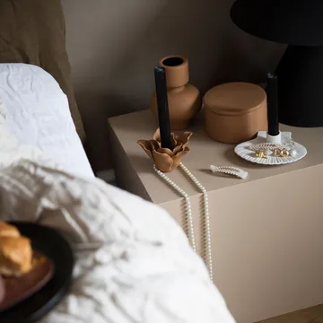 Sienna lysestage 16 cm - Terracotta (brun) - Byon