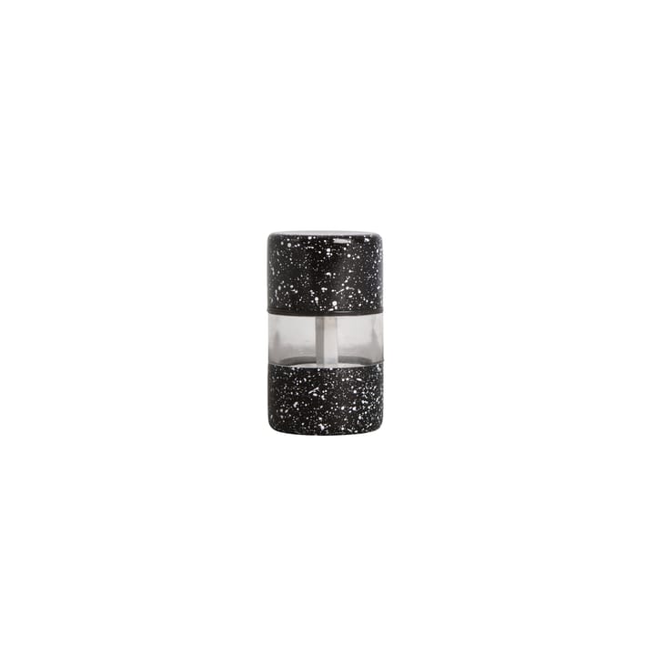 Stories salt- og peberkværn 5 cm - Sort/Hvid - Byon