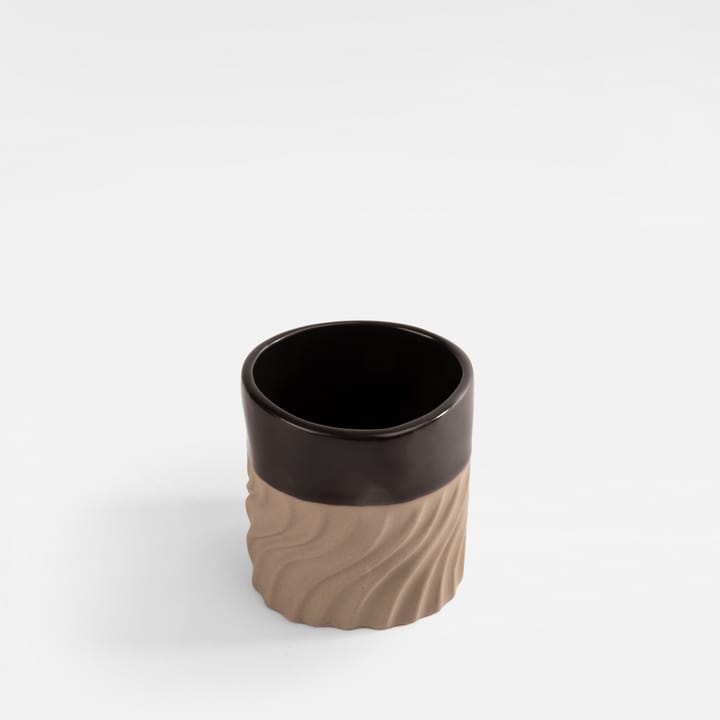 Swirl kop 24 cl - Sort/Beige - Byon