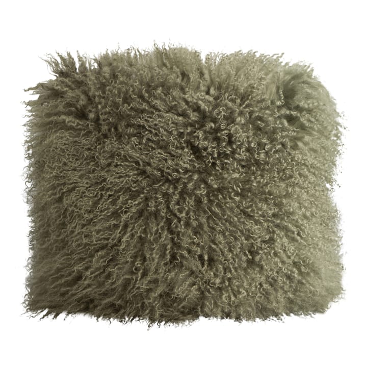 Tibetan pude 40 x 40 cm - Khaki grøn - Byon