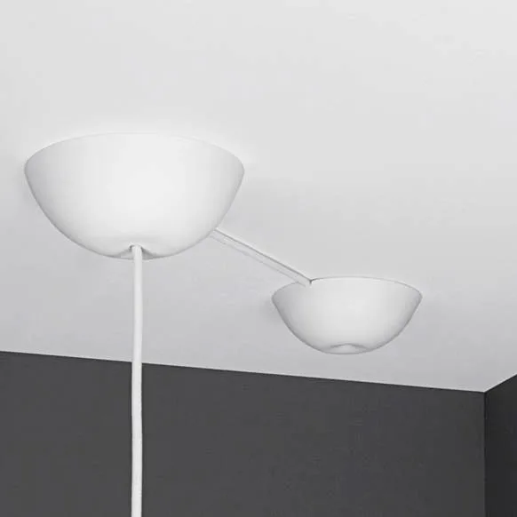 CableCup Hide Loftskop, hvid CableCup