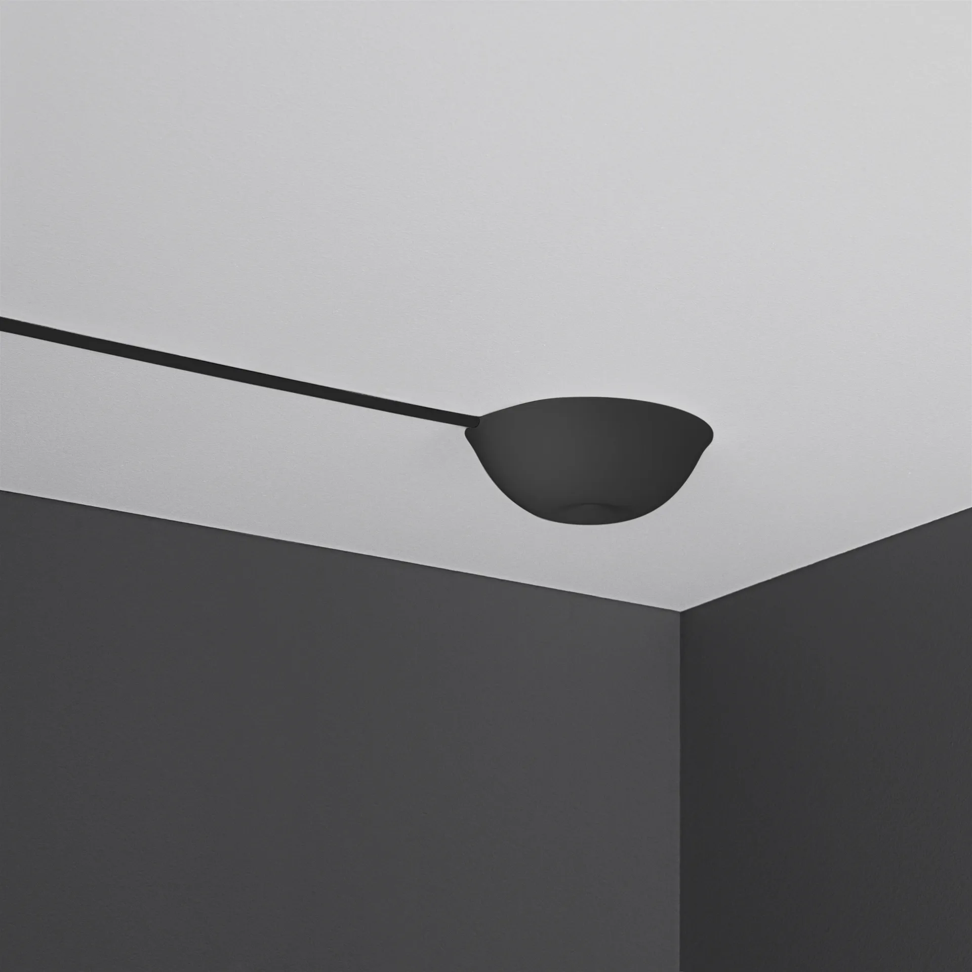 CableCup Hide Loftskop, sort CableCup