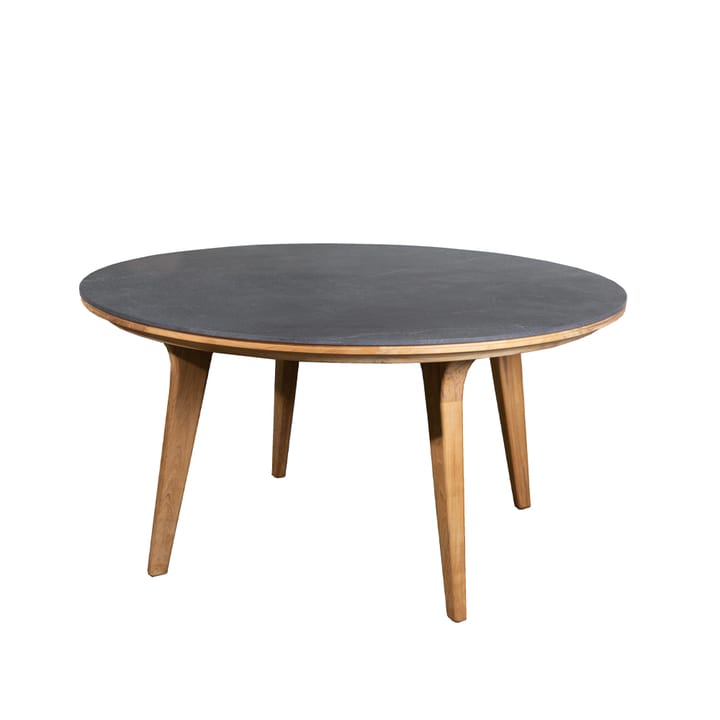 Aspect spisebord rundt - Fossil black-teak - Cane-line