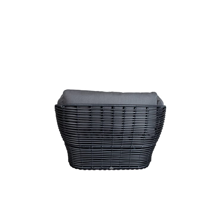 Basket loungestol, Graphite grey, inkl. grå hynder Cane-line