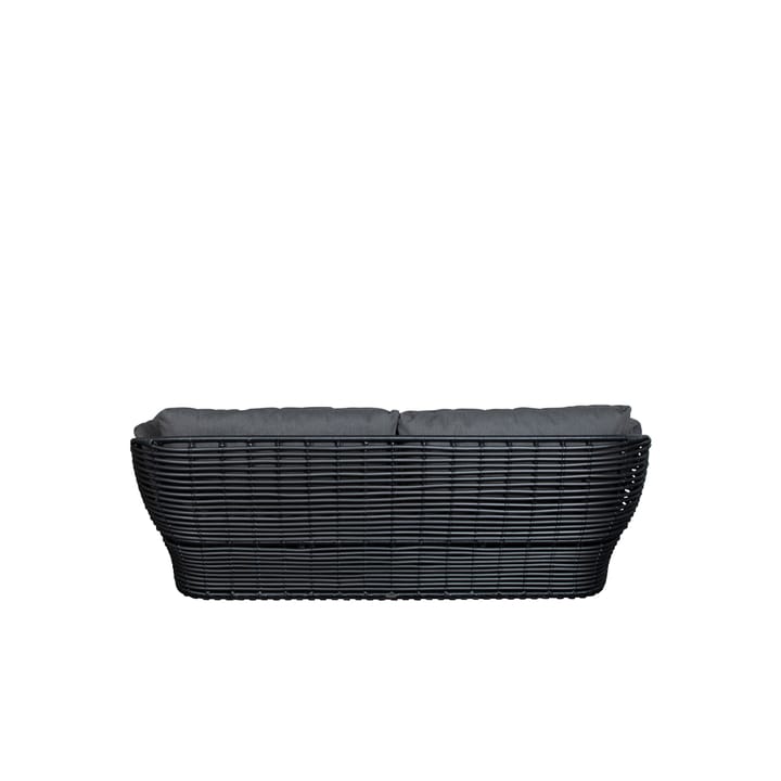 Basket sofa 2-personers, Graphic grey, grå hynder Cane-line