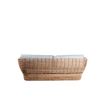 Basket sofa 2-personers - Natural, taupe hynder - Cane-line