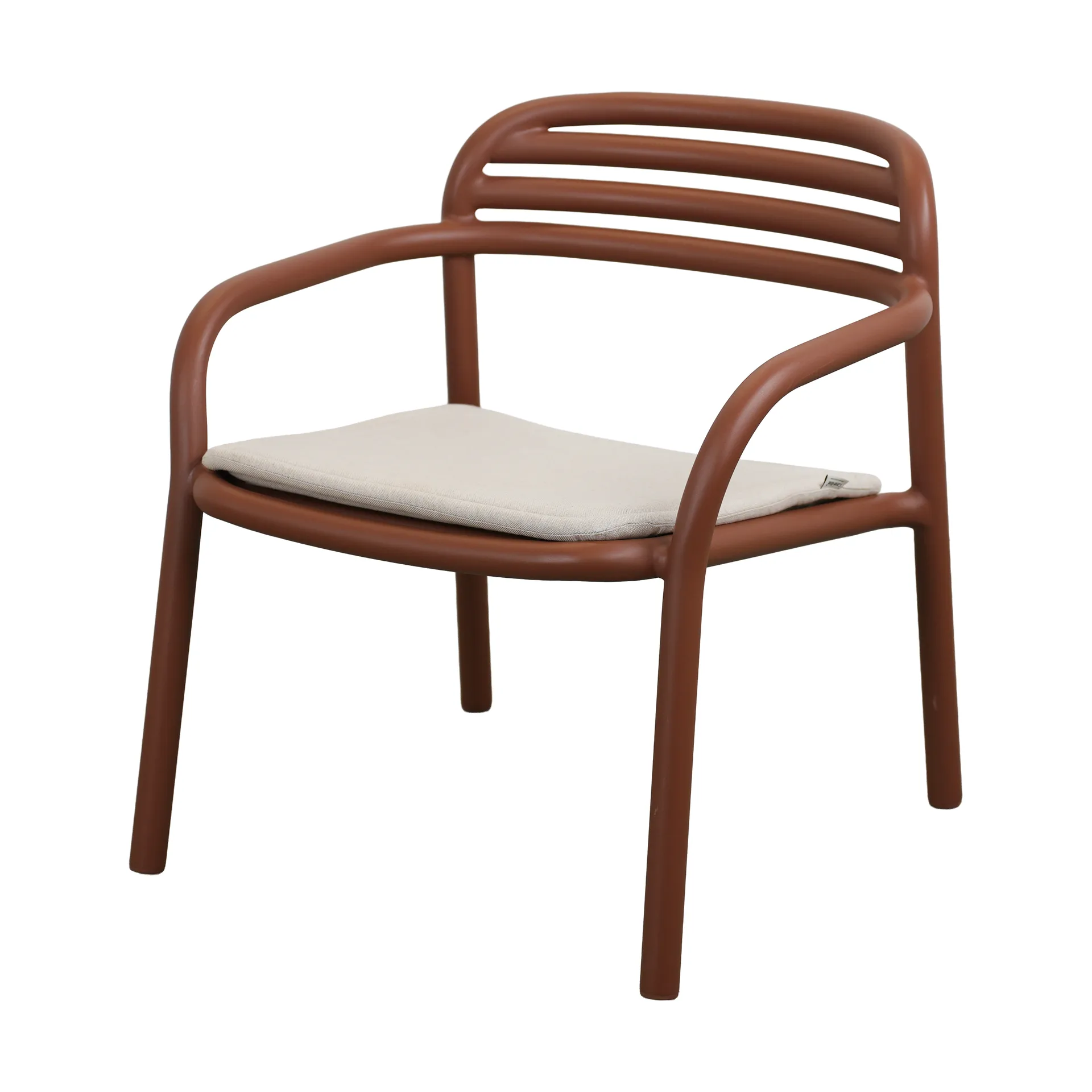 Bliss loungestol, Desert red Cane-line