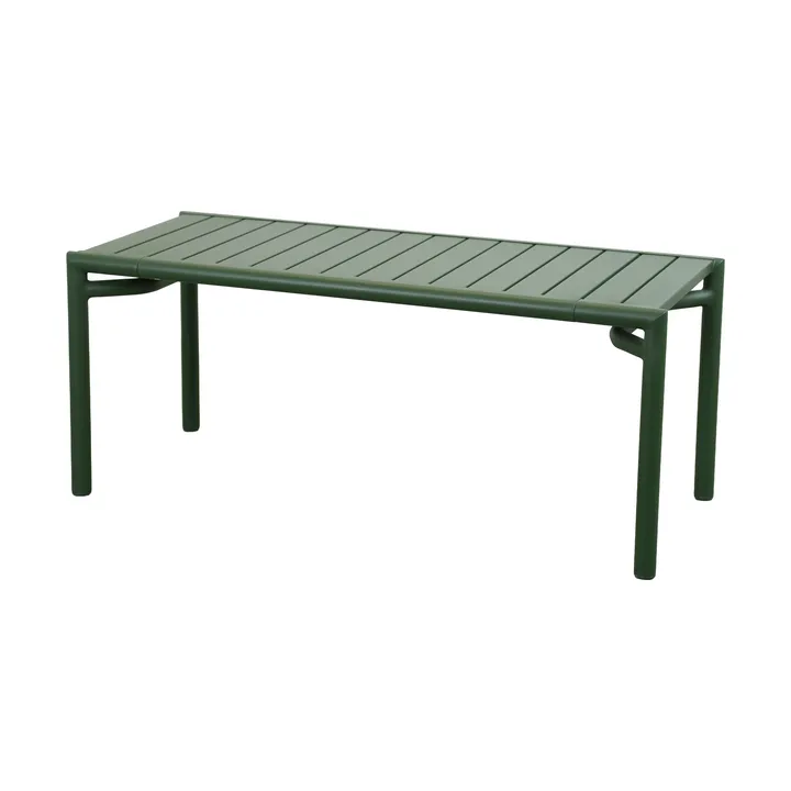 Bliss sofabord/bænk - Dark green, 107x39x44 cm - Cane-line