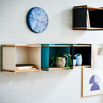 Box Wall opbevaring - White, teak - Cane-line