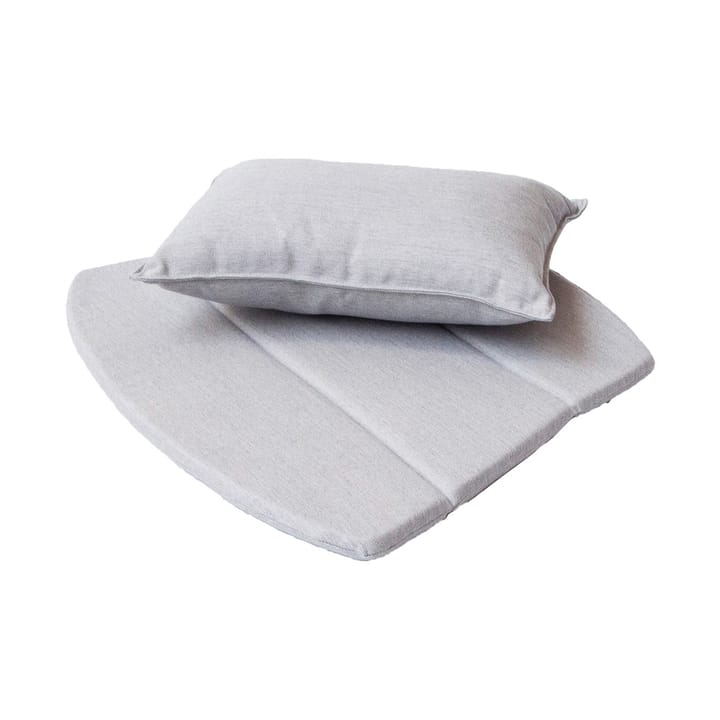 Breeze hyndesæt loungestol, Cane-line Natté light grey Cane-line