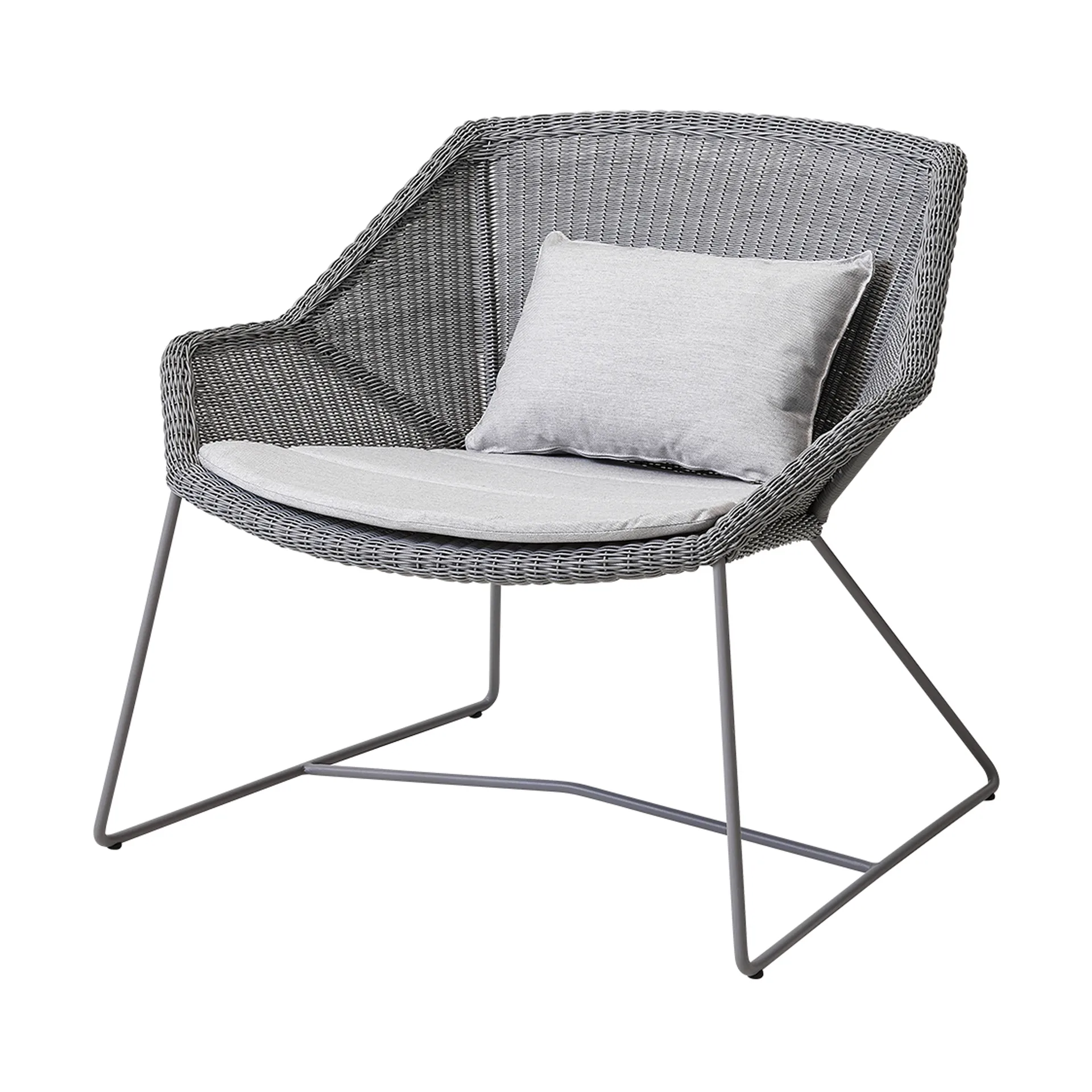 Breeze hyndesæt loungestol, Cane-line Natté light grey Cane-line