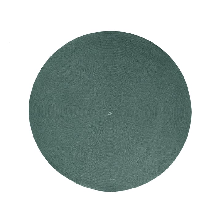 Cirkel tæppe rund - Dark green, Ø140cm - Cane-line