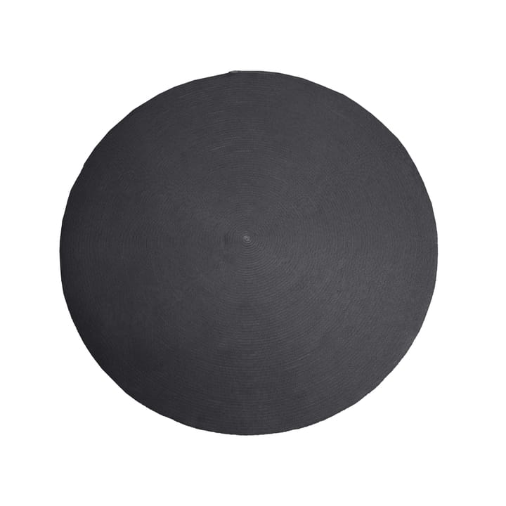 Cirkel tæppe rund - Dark grey, Ø200cm - Cane-line