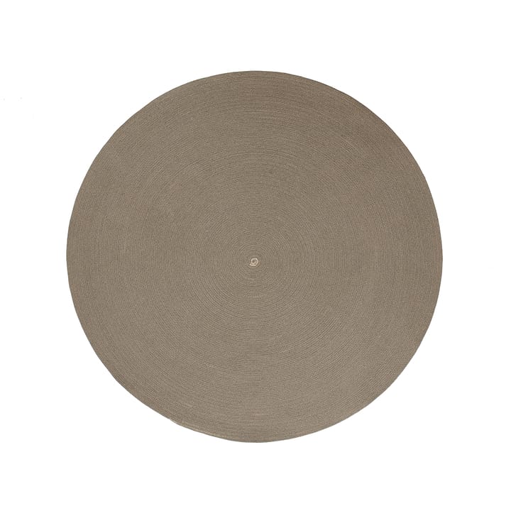 Cirkel tæppe rund - Taupe, Ø140 cm, 140 cm - Cane-line