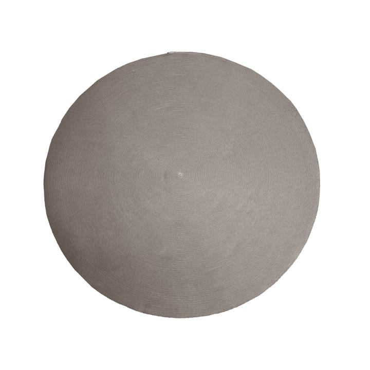 Cirkel tæppe rund - Taupe, Ø200 cm, 200 cm - Cane-line