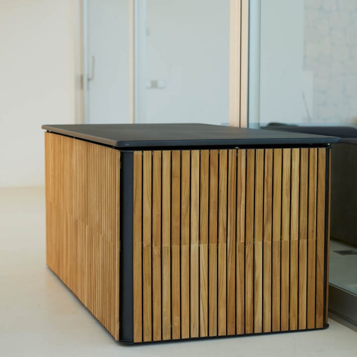 Combine hyndebox, Teak, lava grey, lille Cane-line