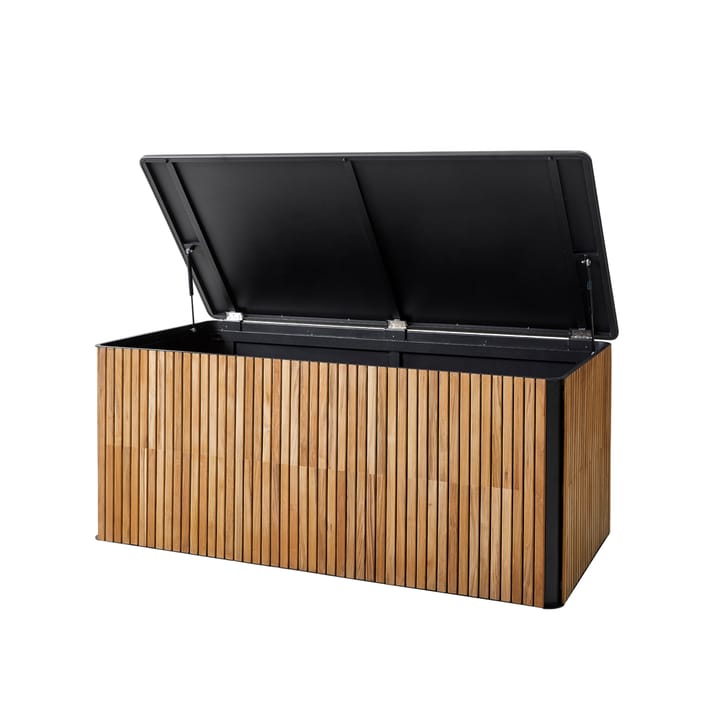 Combine hyndebox, Teak, lava grey, stor Cane-line