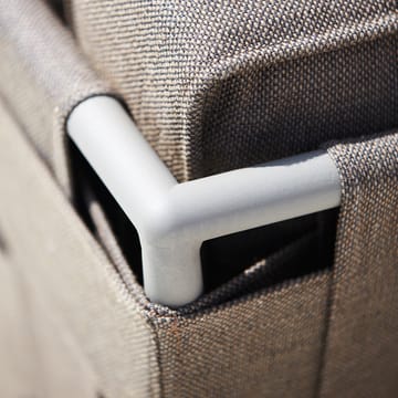 Conic modulsofa - Cane-Line airtouch grey, højre, inkl. hynder - Cane-line
