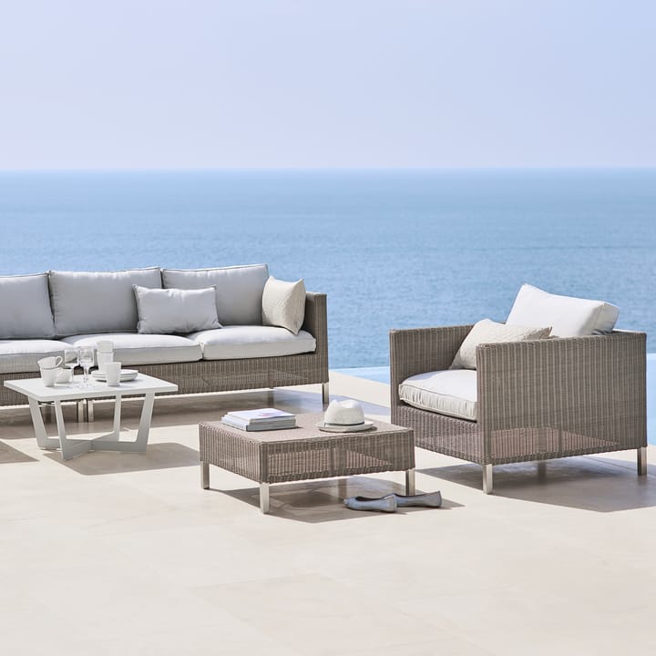 Connect chaiselong, Taupe, venstre Cane-line