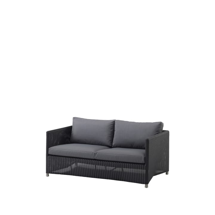 Diamond sofa 2-personers weave - Cane-Line Natté graphite - Cane-line