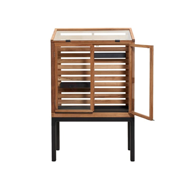 Drop væksthus, Teak-lava grey stativ Cane-line