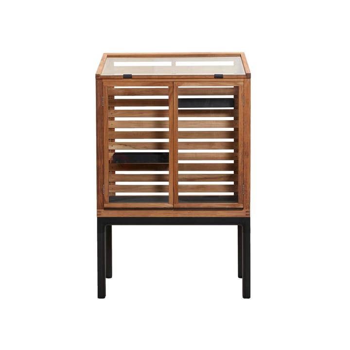 Drop væksthus, Teak-lava grey stativ Cane-line