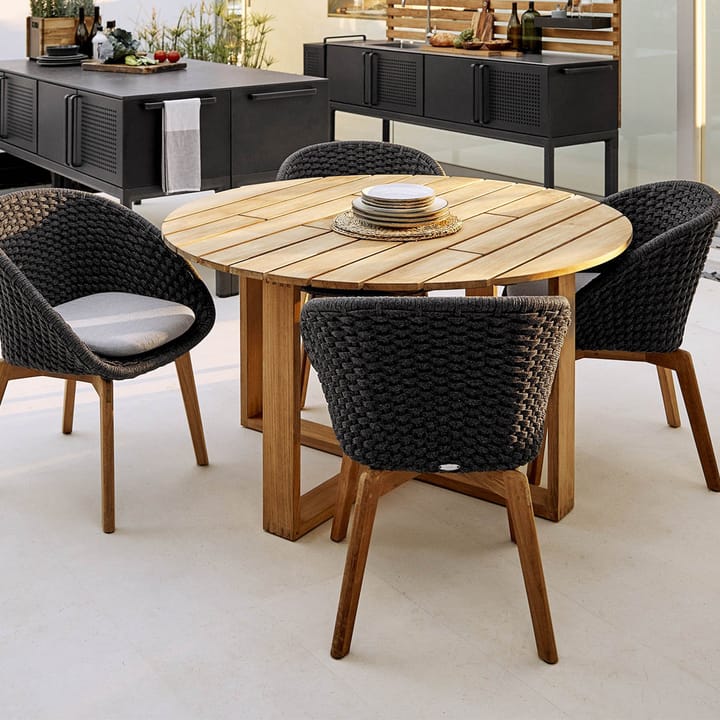 Endless spisebord rundt teak, Ø130 cm Cane-line