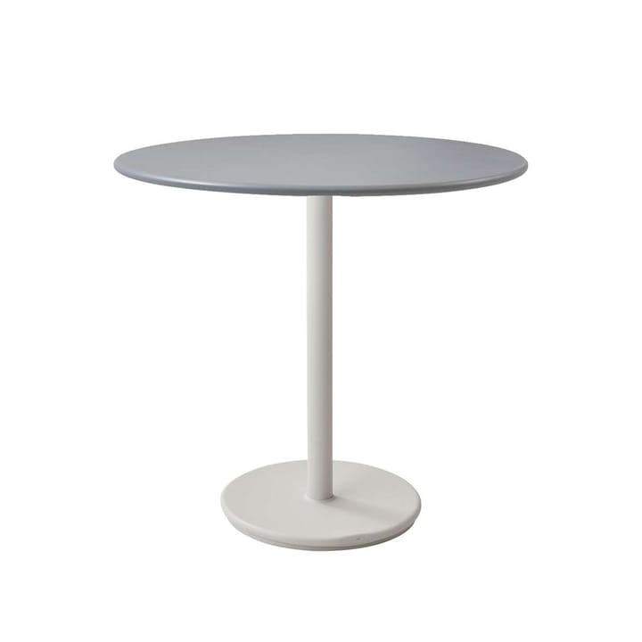 Go cafébord Ø80 cm - Light grey-white - Cane-line