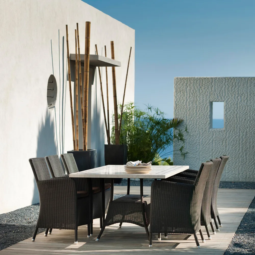 Hampsted armstol hynde, Cane-line Natté grey Cane-line