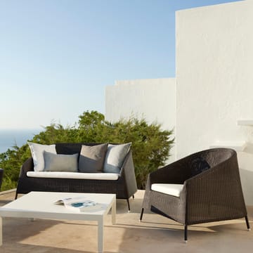 Kingston loungesofa 2-personers - Mocca - Cane-line