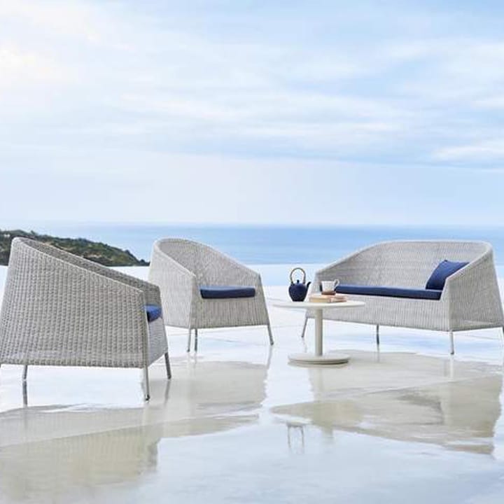 Kingston loungesofa 2-personers, Mocca Cane-line