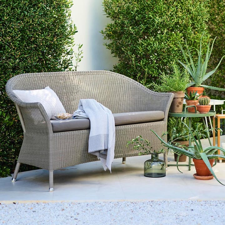 Lansing sofa 2-personers weave, Taupe Cane-line