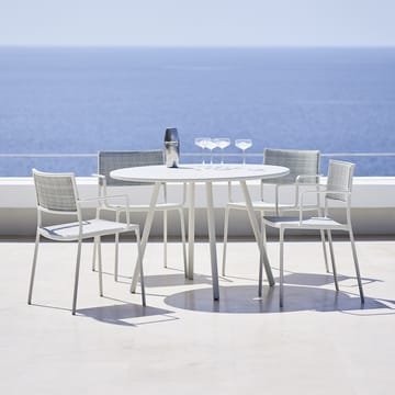 Less armstol - Natural-lava grey stativ - Cane-line