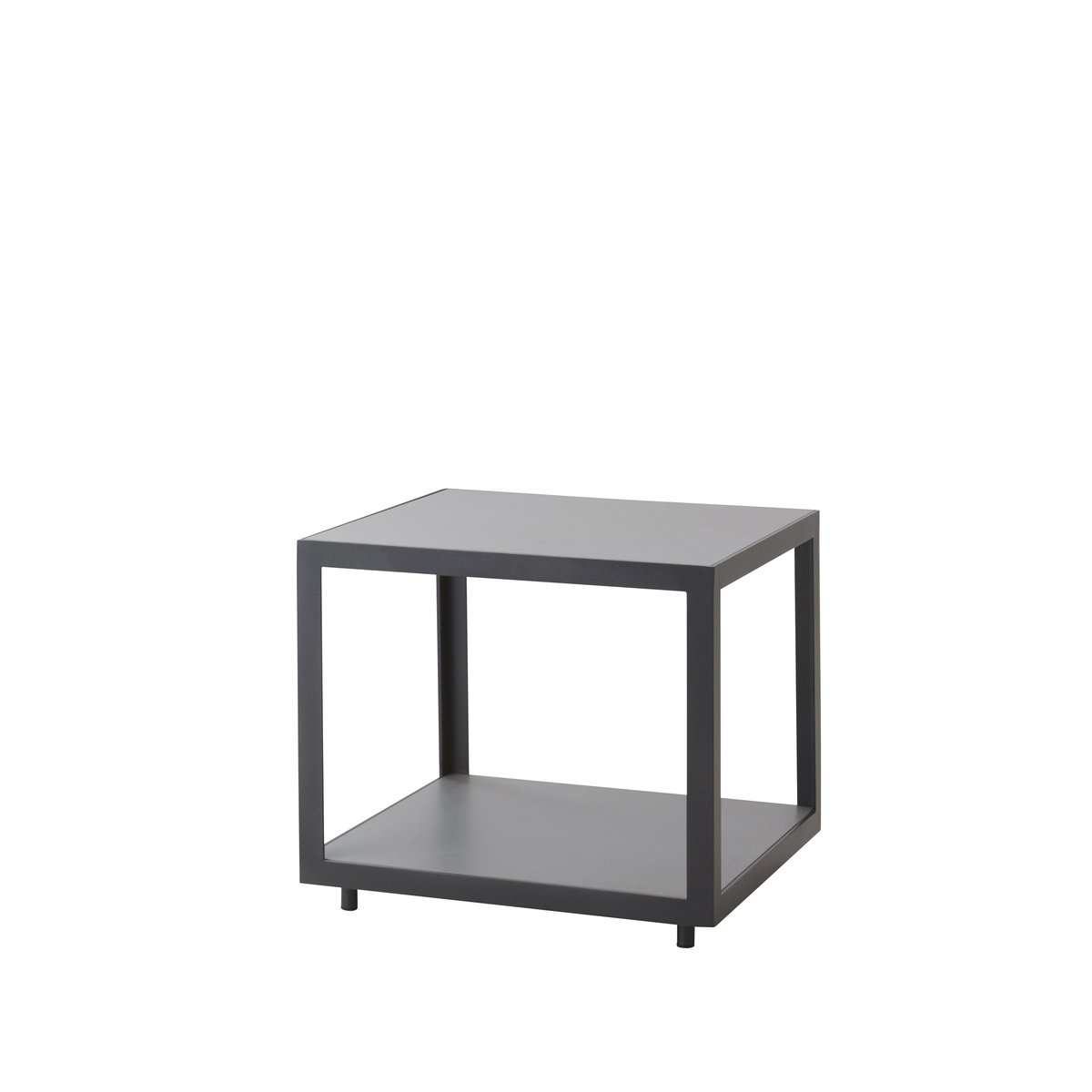 Cane-line Level sidebord Light grey keramik-lava grey