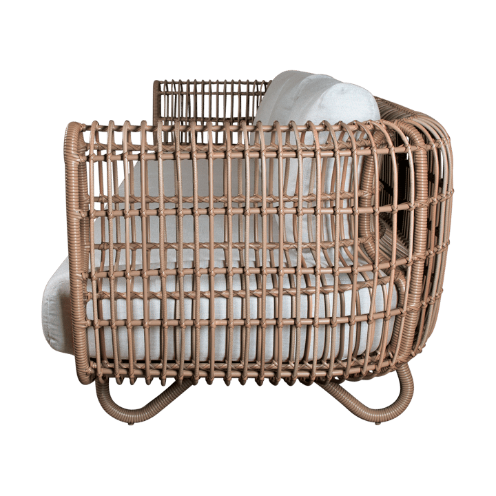 Nest sofa 3-personers weave, Natural, Cane-Line Natté light grey Cane-line