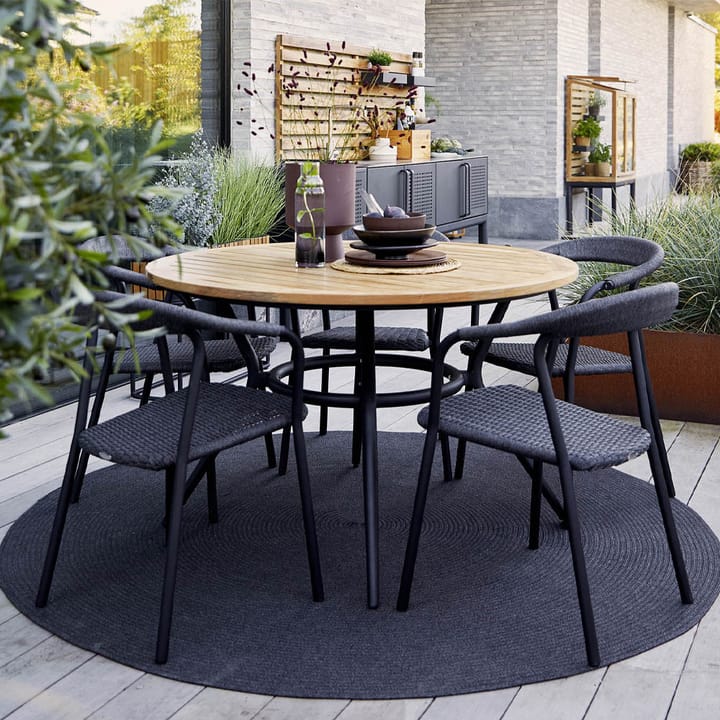 Noble stol, Dark grey Cane-line