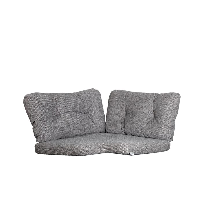 Ocean sofahynde - Cane-Line wove dark grey, hjørnedel - Cane-line