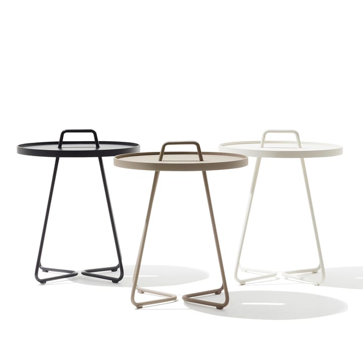 On the move bord Ø37 cm, Light grey Cane-line