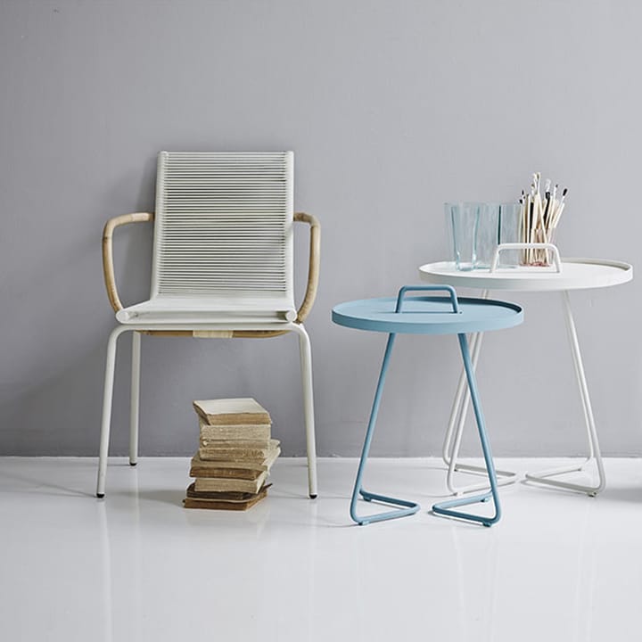 On the move bord Ø37 cm, Light grey Cane-line