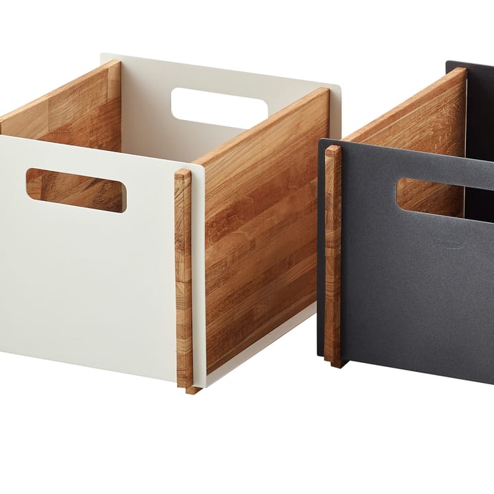 Opbevaringsboks, Lava grey, teak Cane-line