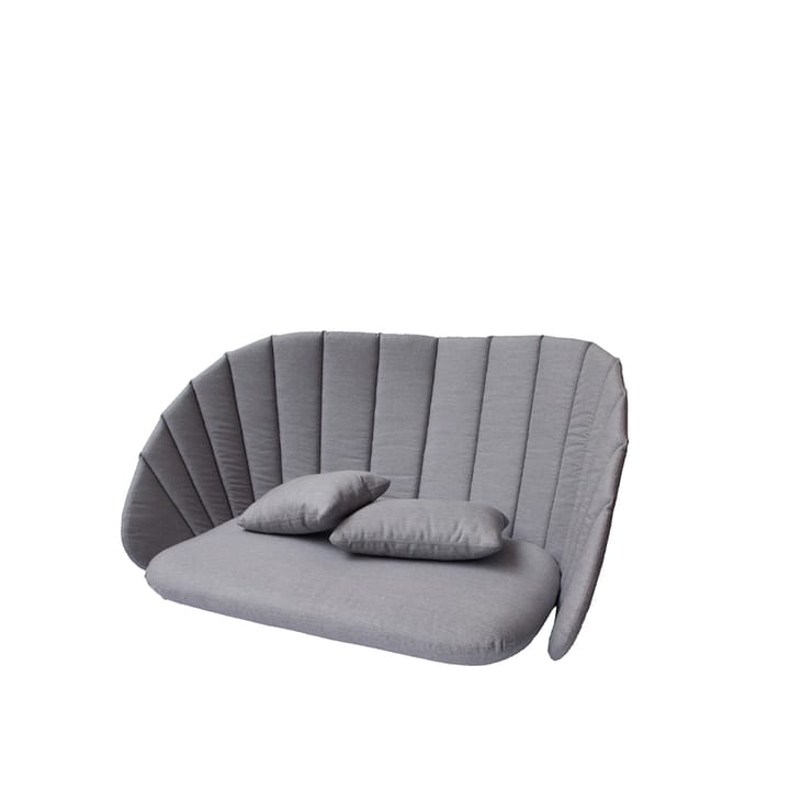 Peacock hyndesæt sofa 2-personers - Cane-line Natté grey - Cane-line