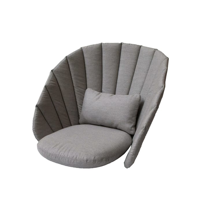 Peacock loungestol hynde - Cane-Line Natté taupe - Cane-line